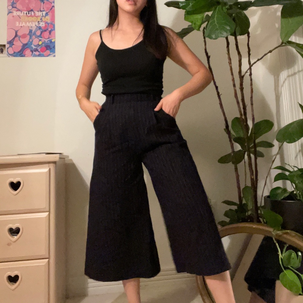 Snidel wide leg cropped trousers
